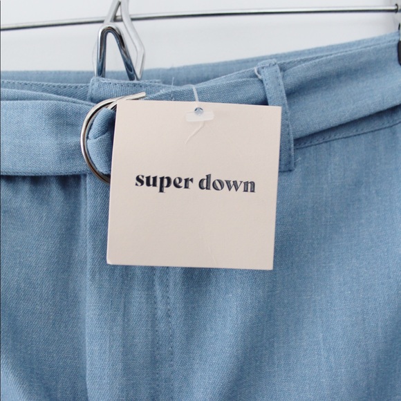 Superdown / Revolve Tinley Chambray Mini Skirt - Picture 13 of 13